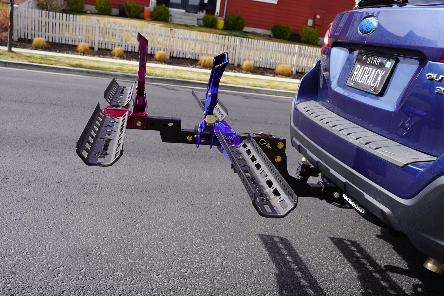 Folding Modular Long attachment Bar + Double All Bike